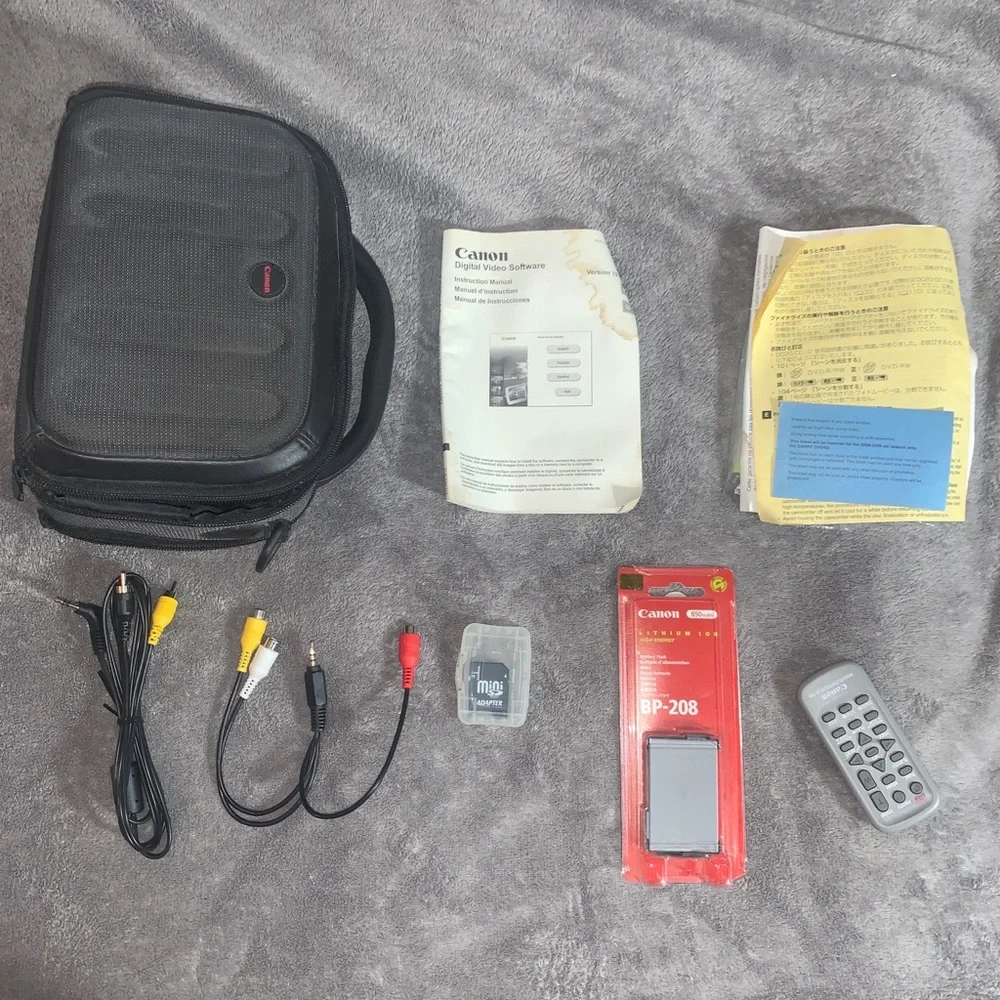 Canon NTSC DC 20 camcorder